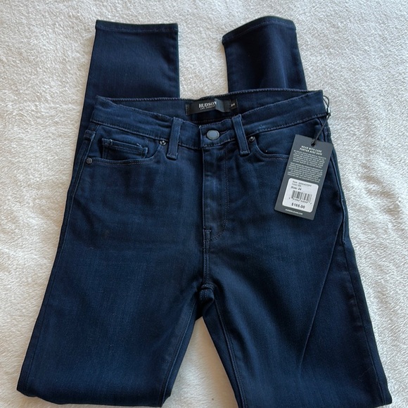 Hudson Jeans Denim - Hudson Jeans Blue Skinny High-Rise Denim